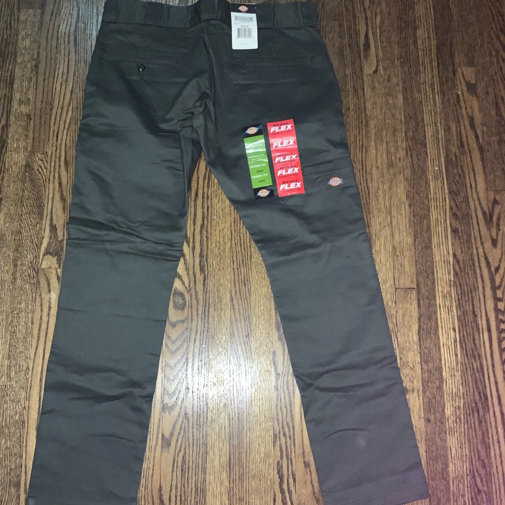 Dickies Tan Skinny Straight Pants ask any questions no returns